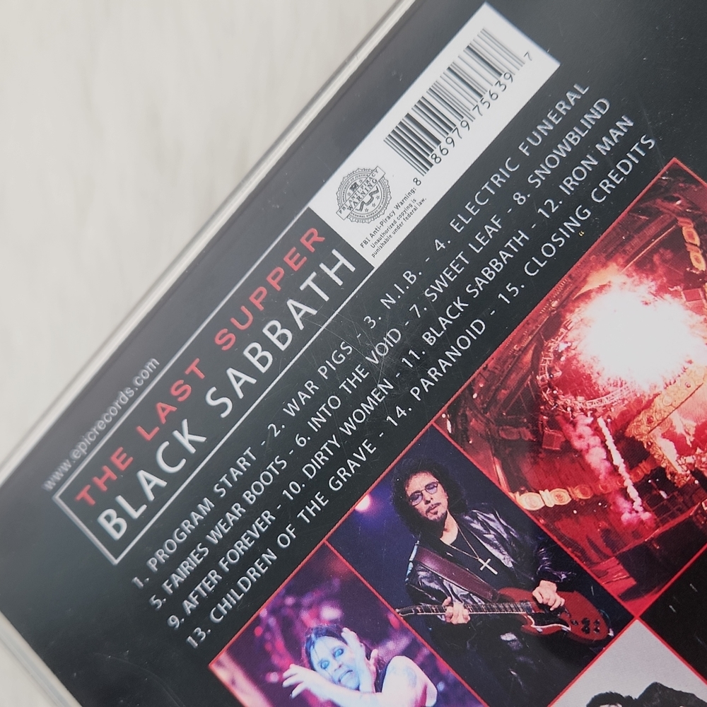 Black Sabbath The Last Supper DVD - Picture 8 of 16